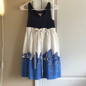Lily Pulitzer Dress (blue and white)